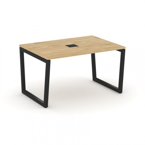 Style Project Стол переговорный SN-5T2.SPRG-003 Акация Лорка/Металл Антрацит/Заглушка Металл Антраци