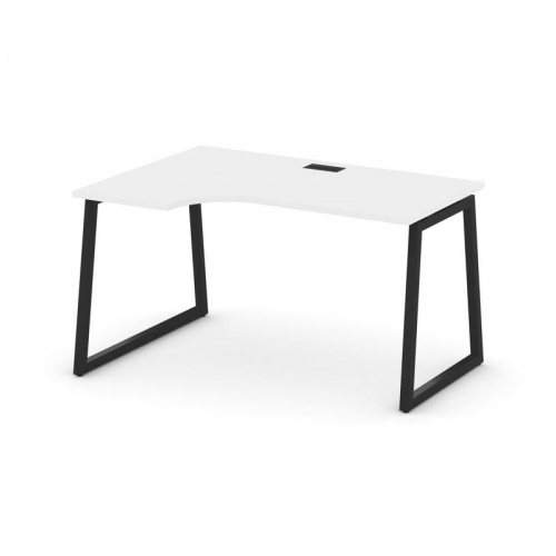 Style Project Стол рабочий эргоном. SN-4T1.SPA-021(L) Акация Лорка/Металл Антрацит/Заглушка Пластик фото 5 Style Project Стол рабочий эргоном. SN-4T1.SPA-021(L) Акация Лорка/Металл Антрацит/Заглушка Пластик фото 5