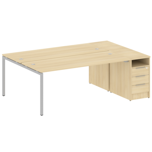 Бенч-система с тумбой на П-обр. м/к Metal System Quattro 40БП.РС-СТП-2.5 фото 14