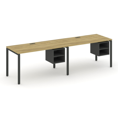 Бенч-система на 2 места с подвесными тумбами Concept CN.ORS-108 фото 3