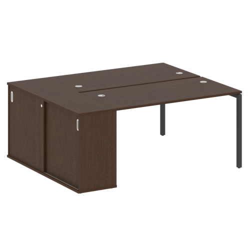 Бенч-система с шкафом-купе на П-обр. м/к Metal System Quattro 40БП.РС-СШК-1.3 фото 11 Бенч-система с шкафом-купе на П-обр. м/к Metal System Quattro 40БП.РС-СШК-1.3 фото 11