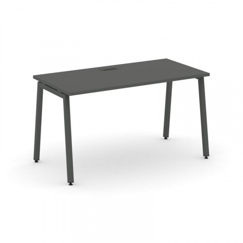 Style Project Стол письменный SN-4A.SP-012 Дуб Наварра/Металл Белый 1180*700*750 фото 24