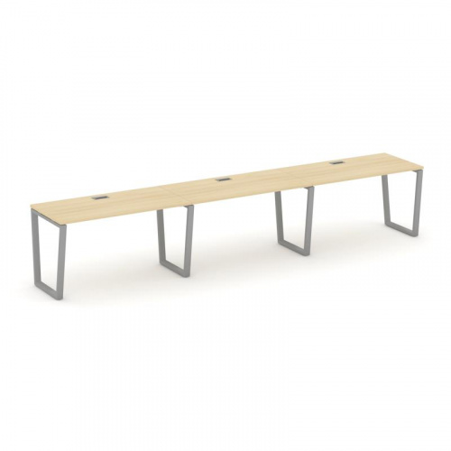 Style Project Рабочая станция 1 сторон. SN-6T2.ORS-034 Акация Лорка/Металл Антрацит/Заглушка Пластик фото 20