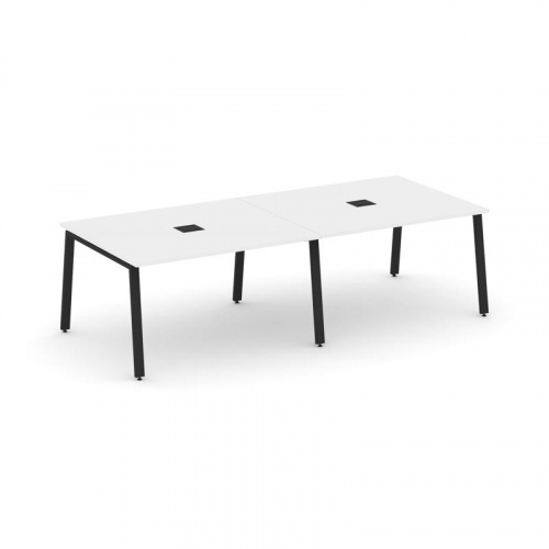 Style Project Стол переговорный SN-6A.SPRG-043 Тиквуд Светлый/Металл Антрацит 2760*1180*750 фото 7