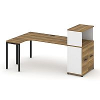 Стол эргономичный с опорным распашным шкафом Concept CN.SA-214(L)