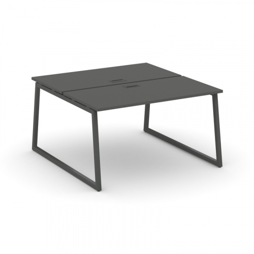 Style Project Рабочая станция 2-х сторон. SN-4T1.DRS-014 Акация Лорка/Металл Антрацит/Заглушка Пласт фото 14