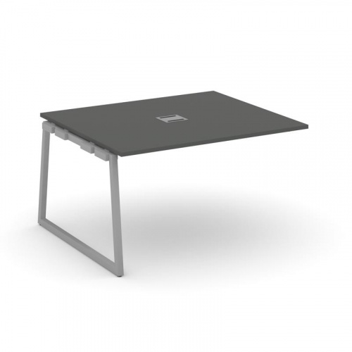 Style Project Проходной наб. элем. перег. стола SN-4T1.NSPRG-032 Акация Лорка/Металл Антрацит/Заглуш фото 17