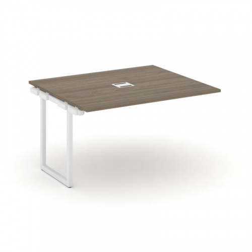 Style Project Проходной наб. элем. перег. стола SN-4O.NSPRG-034 Дуб Наварра/Металл Серый 1580*1180*7 фото 8