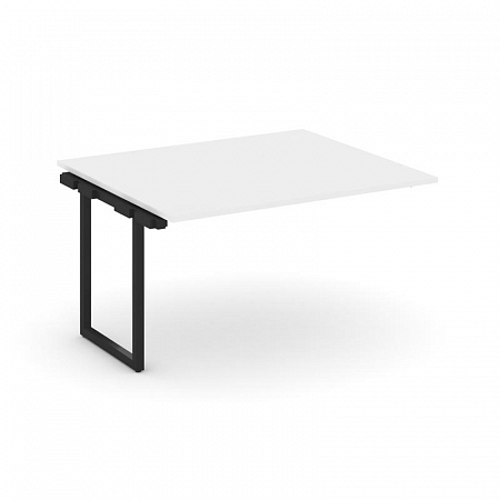 Style Project Проходной наб. элем. перег. стола SN-4O.NSPRG-032.3 Белый/Металл Черный 1180*1180*750