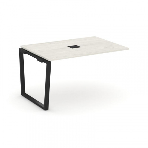 Style Project Проходной наб. элем. перег. стола SN-6T2.NSPRG-001 Акация Лорка/Металл Антрацит/Заглуш фото 6