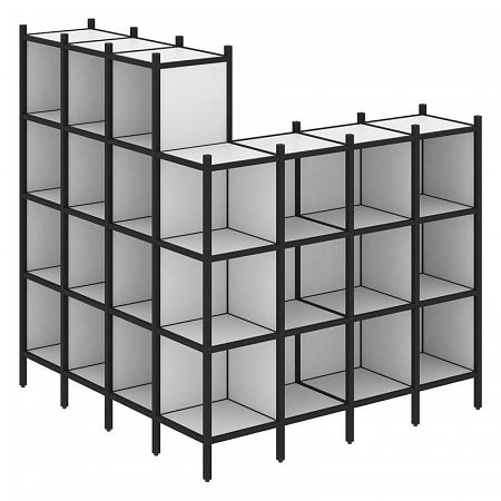 Стеллаж офисный угловой Loft VR.L-60