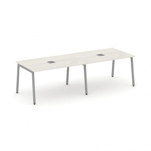 Style Project Стол переговорный SN-4A.SPRG-014 Белый/Металл Антрацит 3160*980*750 фото 10 Style Project Стол переговорный SN-4A.SPRG-014 Белый/Металл Антрацит 3160*980*750 фото 10