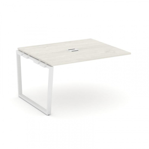 Style Project Проходной наб. элем. перег. стола SN-6T2.NSPRG-033 Акация Лорка/Металл Антрацит/Заглуш фото 13