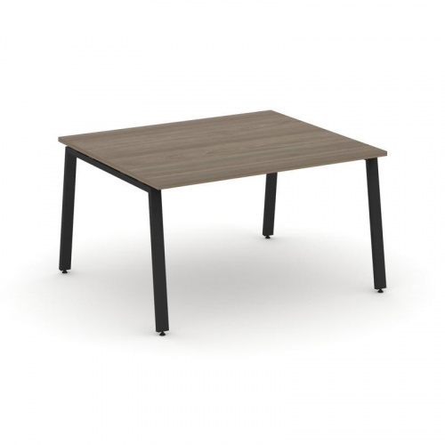 Style Project Стол переговорный SN-6A.SPRG-032.3 Тиквуд Светлый/Металл Белый 1180*1180*750 фото 8