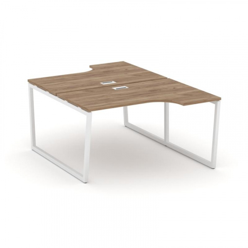 Style Project Рабочая станция эргоном. SN-4T2.DRPA-002 Акация Лорка/Металл Антрацит/Заглушка Пластик фото 10