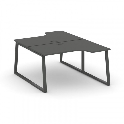 Style Project Рабочая станция эргоном. SN-6T1.DRPA-022 Акация Лорка/Металл Антрацит/Заглушка Пластик фото 27