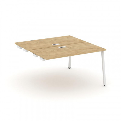 Style Project Стол-приставка к опор. элем. SN-4A.DPRS-012 Акация Лорка/Металл Белый 1180*1432*750 фото 17