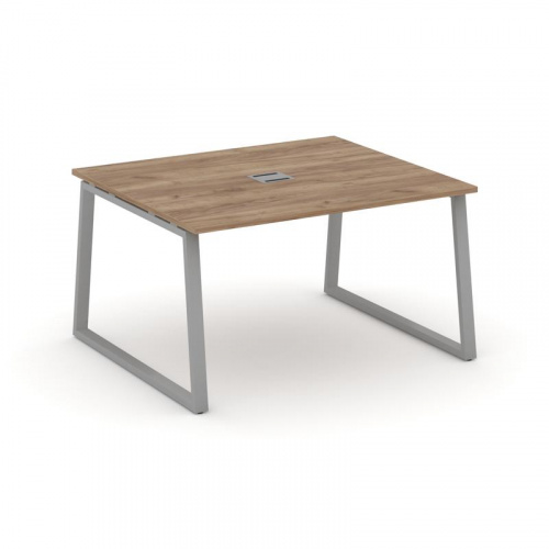 Style Project Стол переговорный SN-6T1.SPRG-032 Акация Лорка/Металл Антрацит/Заглушка Металл Антраци фото 11