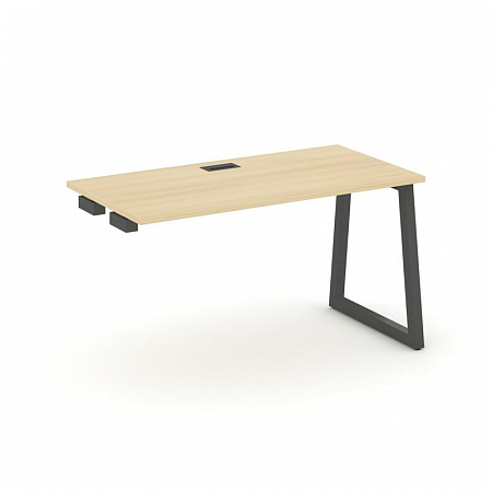 Style Project Стол-приставка к опор. элем. SN-5T1.OPRS-002 Акация Лорка/Металл Антрацит/Заглушка Пла