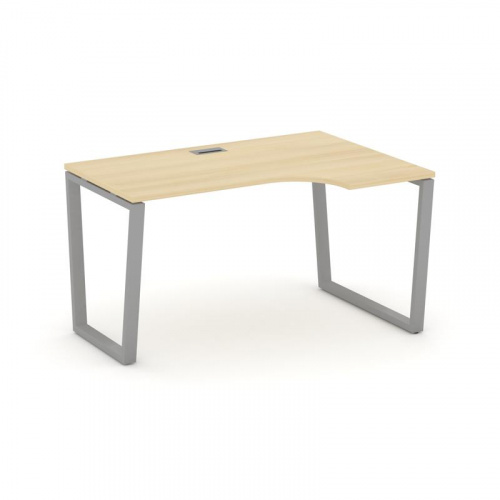 Style Project Стол рабочий эргоном. SN-6T2.SPA-021(R) Акация Лорка/Металл Антрацит/Заглушка Пластик фото 20