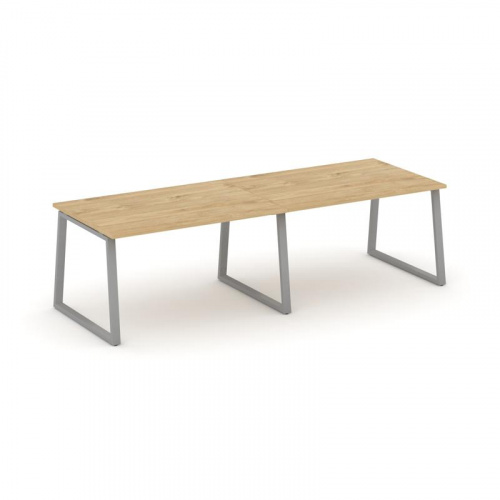 Style Project Стол переговорный SN-6T1.SPRG-012.3 Акация Лорка/Металл Антрацит 2360*980*750 фото 2