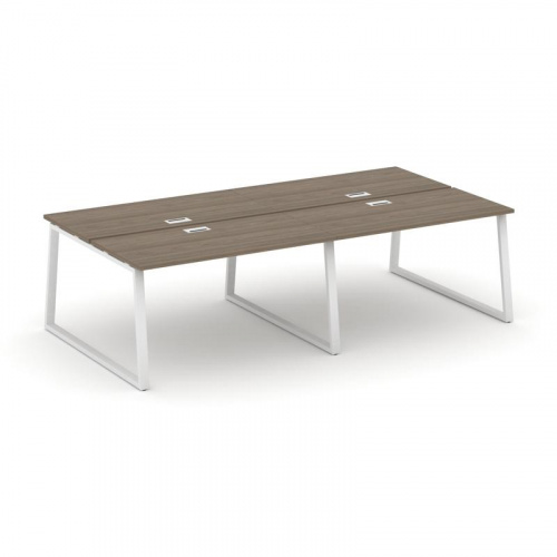 Style Project Рабочая станция 2-х сторон. SN-6T1.DRS-032 Акация Лорка/Металл Антрацит/Заглушка Пласт фото 15