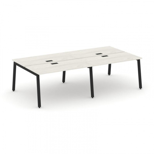 Style Project Рабочая станция 2-х сторон. SN-5A.DRS-032 Белый/Металл Антрацит 2360*1232*750 фото 9