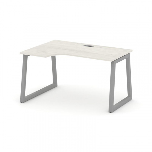 Style Project Стол рабочий эргоном. SN-5T1.SPA-022(L) Акация Лорка/Металл Антрацит/Заглушка Пластик фото 12