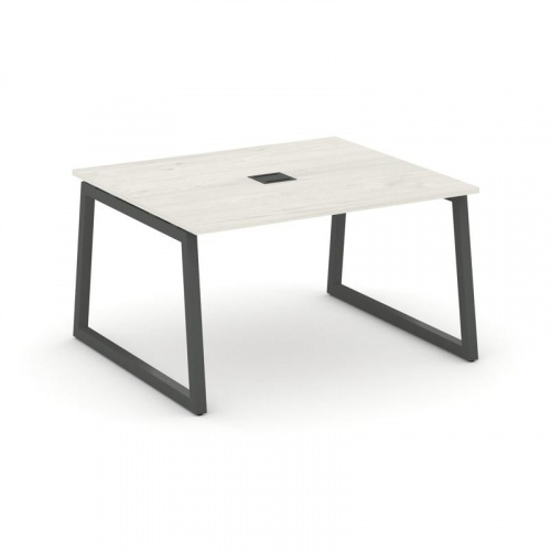 Style Project Стол переговорный SN-5T1.SPRG-032 Акация Лорка/Металл Антрацит/Заглушка Металл Антраци фото 24