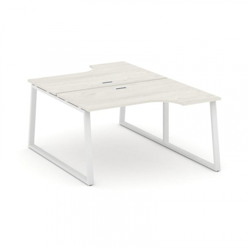 Style Project Рабочая станция эргоном. SN-6T1.DRPA-022 Акация Лорка/Металл Антрацит/Заглушка Пластик фото 13