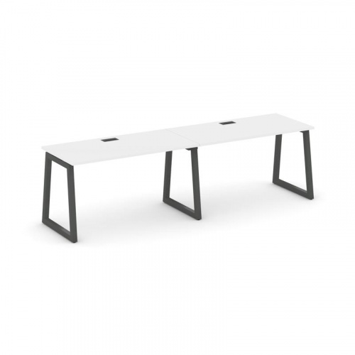 Style Project Рабочая станция 1 сторон. SN-5T1.ORS-021 Акация Лорка/Металл Антрацит/Заглушка Пластик фото 26