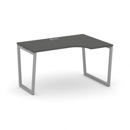 Style Project Стол рабочий эргоном. SN-4T2.SPA-021(R) Акация Лорка/Металл Антрацит/Заглушка Пластик фото 17