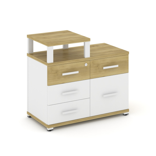 Тумба приставная с 4 ящиками Concept CN.TSP-011 W фото 3