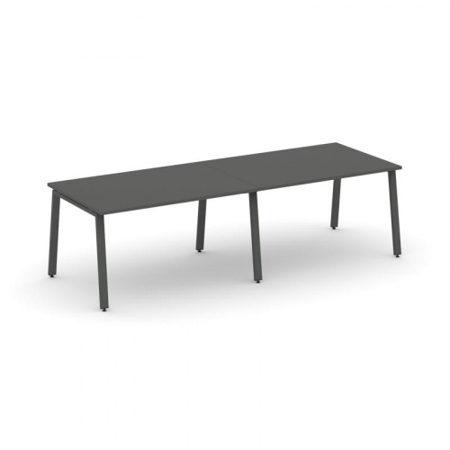 Style Project Стол переговорный SN-6A.SPRG-012.3 Белый/Металл Антрацит 2360*980*750 фото 24