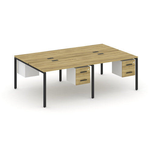 Бенч-система на 4 места с подвесными тумбами Concept CN.DRS-134 фото 6