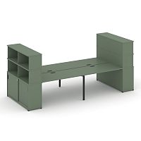 Бенч-система с опорными шкафами-купе Concept CN.DRS-286