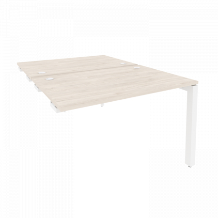 Стол-приставка двойной на П-обр. м/к Onix O.MP-D.SPR-2.8